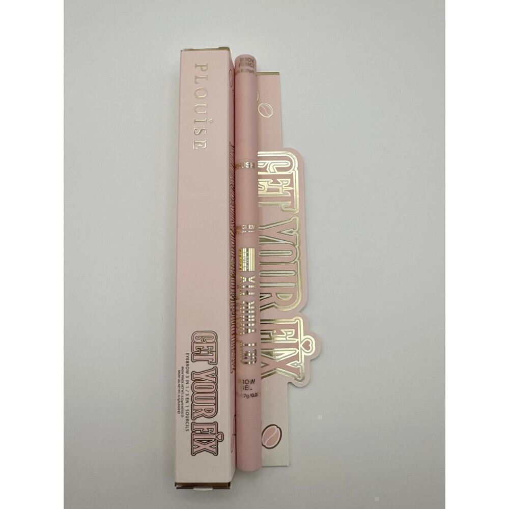 P. Louise get Your Fix 3 in 1 eyebrow Pencil‎ in Mochaccino BNIB